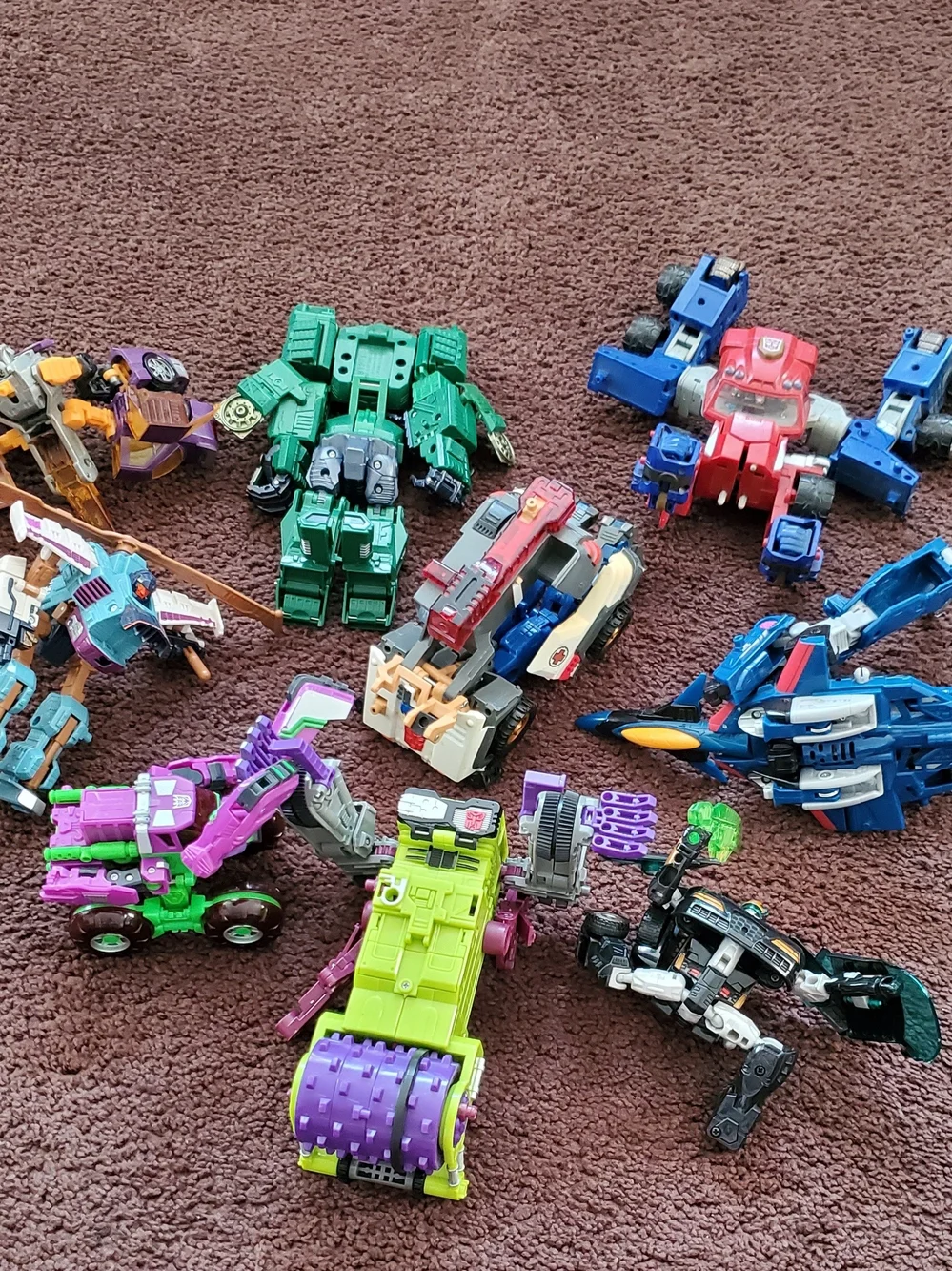 Hasbro Takara Vintage Transformer Robot Cars